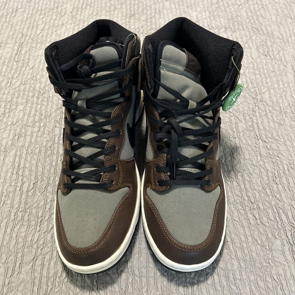 Nike Dunk SB Pro High Baroque Brown Size 12 - New in Box StockX Authentic - Picture 8 of 8